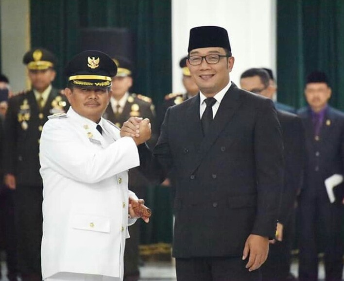 Ketua DPRD Hadiri Pelantikan Bupati Indramayu